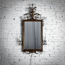 Load image into Gallery viewer, Louis XVI Style Gilt Wood Lighted Mirror
