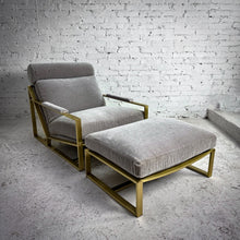 Load image into Gallery viewer, Milo Baughman Cruisin Mid-Century Modern Mohair Lounge Chair + Ottoman
