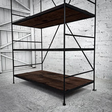 Load image into Gallery viewer, Modern Wood &amp; Iron Bookcase
