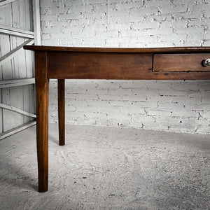 Early 20th C. Traditional Lacquered Pine Workstation