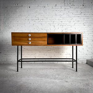 Modern Media Wood & Iron Console