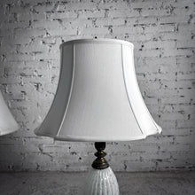 Load image into Gallery viewer, Set of 2 1950&#39;s Tipler&#39;s Lamp Shop Glass Standard Table Lamp
