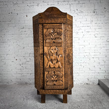 Load image into Gallery viewer, Rare Indonesian Precious Woods Armoire Cabinet
