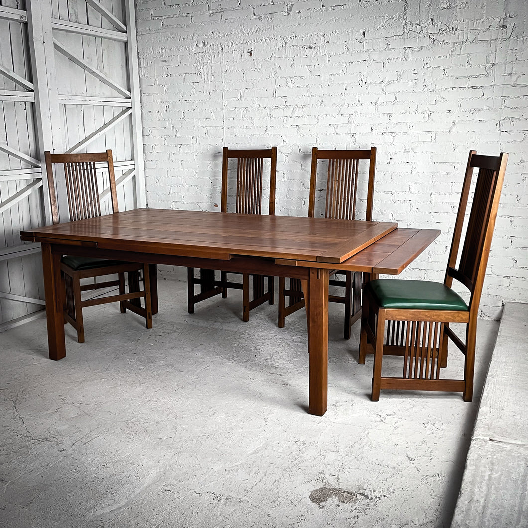 Used stickley dining table sale