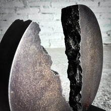 Load image into Gallery viewer, 1987 James Myford Modernist Cast Aluminium Metal Sculpture
