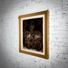 Load image into Gallery viewer, Contemporary Jazzamoart Abstract Expressionist Acacia Wood Painting
