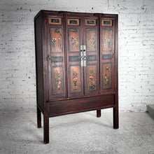 Load image into Gallery viewer, Chinoiserie Painted Storage Cabinet
