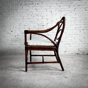 Palm Springs Stained Rattan Armchair