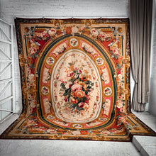 Load image into Gallery viewer, Musée des Arts Décoratifs Inspired French Aubusson Wool European Flatweave Rug
