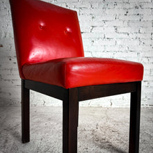 Load image into Gallery viewer, Set of 4 1970&#39;s Directional Furniture Leather Upholstered Dining Chair
