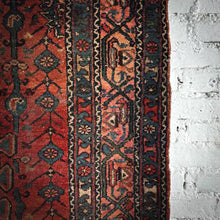 Load image into Gallery viewer, Early 20th C. Caucasian Wool Accent Oriental Hand Knotted Rug
