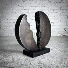 Load image into Gallery viewer, 1987 James Myford Modernist Cast Aluminium Metal Sculpture
