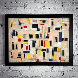 Harley Perkins American Oil Abstract Painting