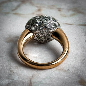 Pomellato Classic Pink Gold Topaz Cocktail Ring