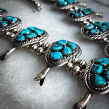 Load image into Gallery viewer, F.I.J Navajo Sterling Silver Turquoise Necklace
