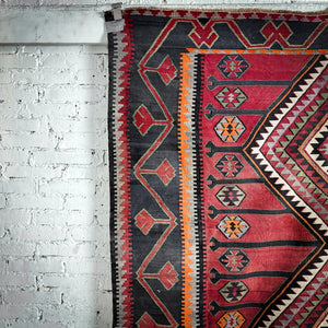 Vintage Kilim Flatweave Rug