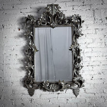 Load image into Gallery viewer, Baroque Style High Relief Silverwood Beveled Mirror
