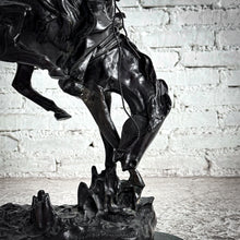 Load image into Gallery viewer, 1906 Frederic Remington Western American Style Reproduction Bronze Sculpture
