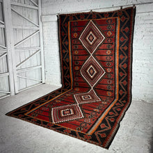 Load image into Gallery viewer, Vintage Kilim Flatweave Rug
