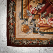 Load image into Gallery viewer, Musée des Arts Décoratifs Inspired French Aubusson Wool European Flatweave Rug
