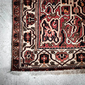 Heriz Wool Area Persian Knotted Rug