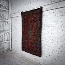 Load image into Gallery viewer, Early 20th C. Caucasian Wool Accent Oriental Hand Knotted Rug
