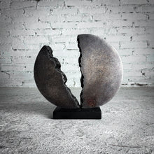 Load image into Gallery viewer, 1987 James Myford Modernist Cast Aluminium Metal Sculpture
