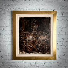 Load image into Gallery viewer, Contemporary Jazzamoart Abstract Expressionist Acacia Wood Painting
