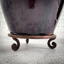Load image into Gallery viewer, Set of 2 Large Asian Glazed Ceramic Vase
